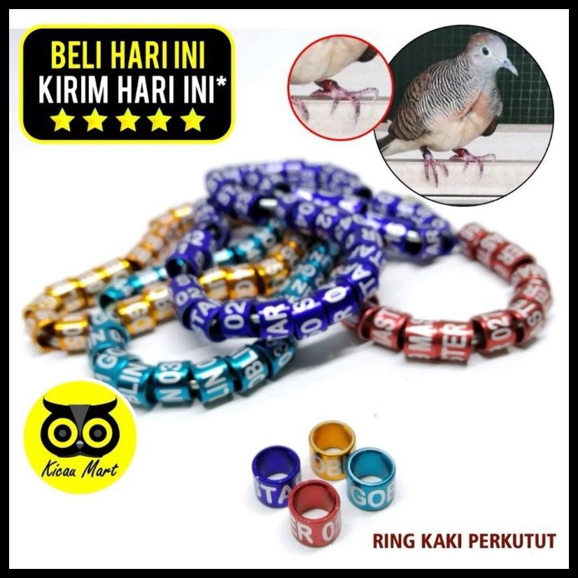 RING BURUNG PERKUTUT TITIRAN KUTUT BANGKOK LOKAL GELANG KAKI