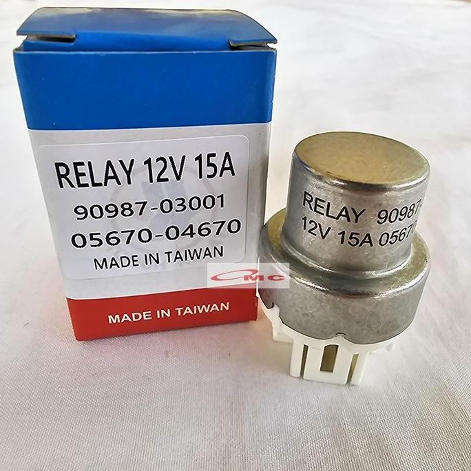 Relay Fuse Box Cooling Fan Pendingin Radiator Toyota Kijang 5K Grand Kf52 Corolla Twincam Great Ae80