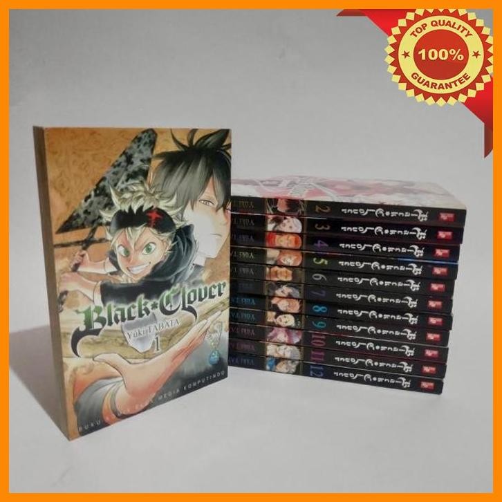 [VER] KOMIK BLACK CLOVER 01-12 SET KOLPRI