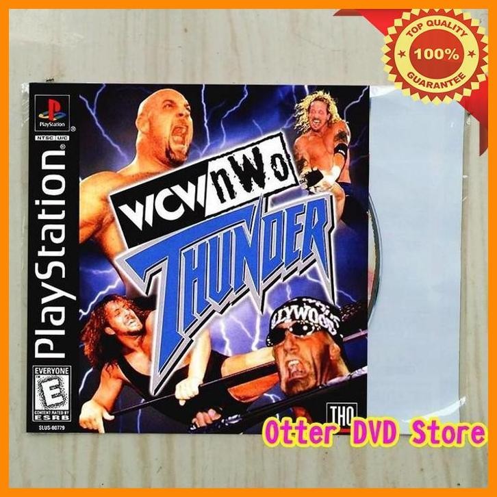 [TPS] KASET CD GAME PS1 PS 1 WCW-NWO THUNDER WCW NWO THUNDER