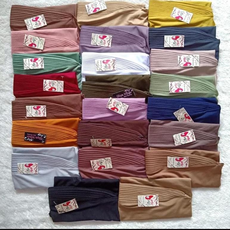 Efisien Hijab Instan Bergo Sport Olahraga Jilbab Sporty Bergo Hamidah Daily Menutup Dada Jersey Prem