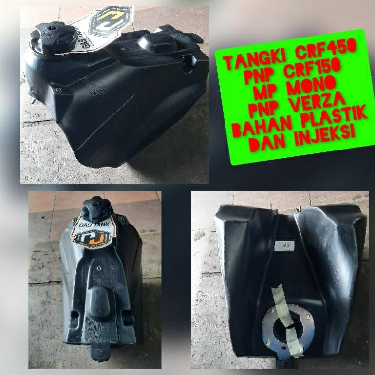 Tangki CRF450 2023 HRV Plastik Injeksi CRF Verza MP Mono