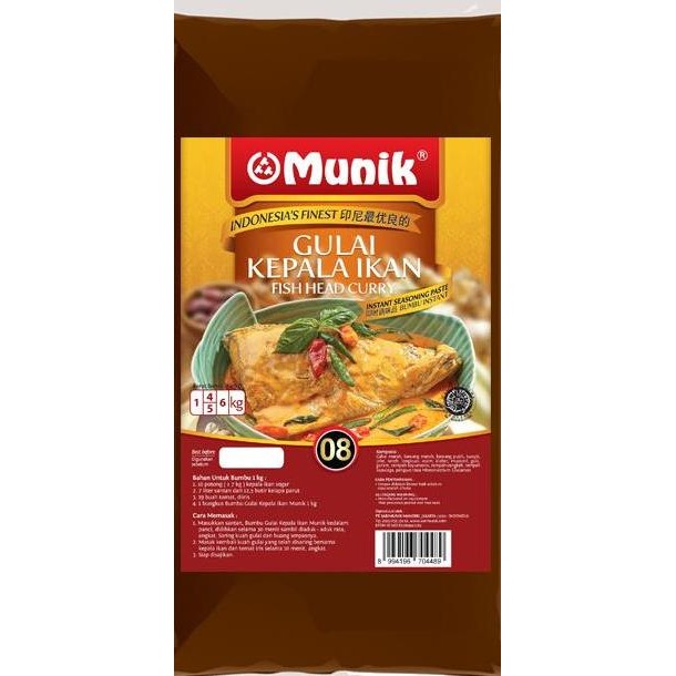

Bumbu Munik Gulai Kepala Ikan 1Gr