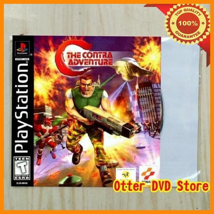 [TPS] KASET CD GAME PS1 PS 1 THE CONTRA ADVENTURE