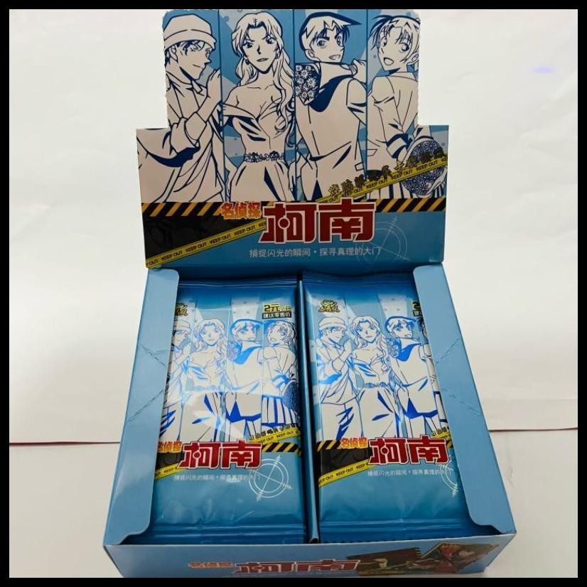 150PCS KARTU ANIME DETECTIVE CONAN LITTLE DINOSAUR CONAN COLLECTION CARD DETECTIVE CONAN CARD