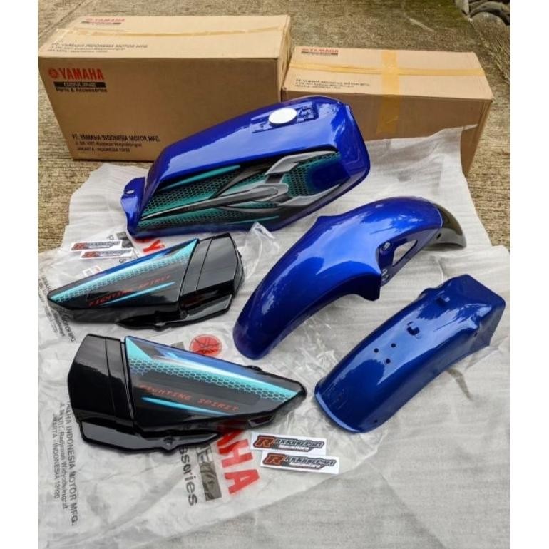 BODY SET RX KING NEW 2007 BIRU ORIGINAL YGP 100%