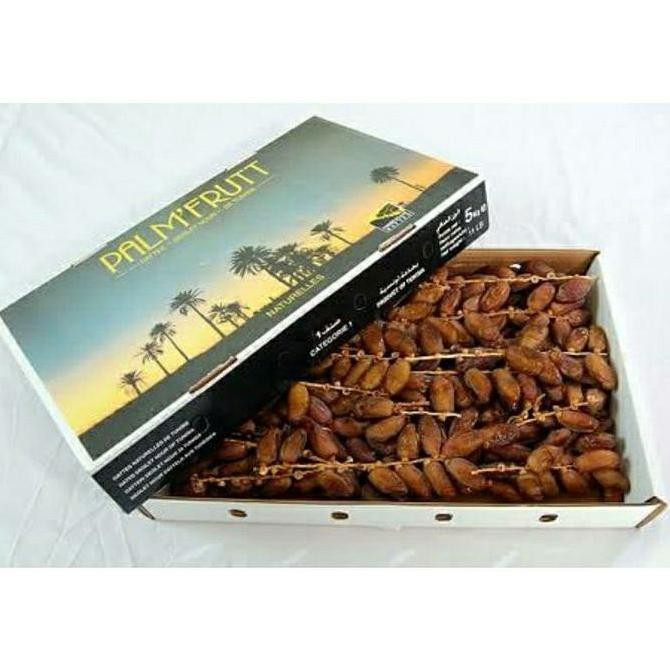 

READY Kurma Tunisia Tangkai Grade berat A berat +-1 kg free packing bubble