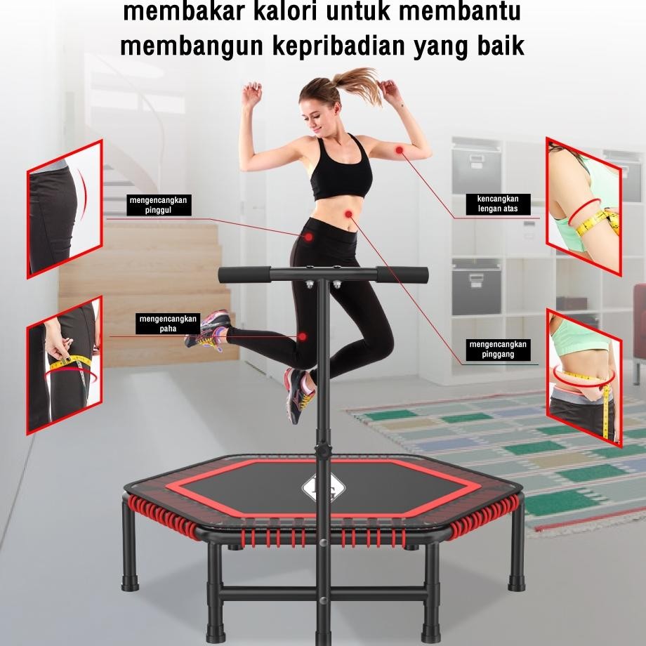 Trampoline Anak Dewasa KUAT HINGGA 200KG Trampolin Indoor Outdoor