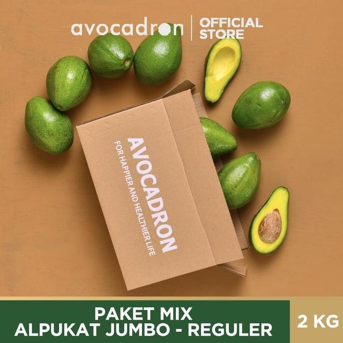

READY [PAKET MIX] ALPUKAT MENTEGA REGULER DAN JUMBO AVOCADRON