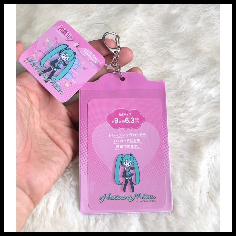 

HATSUNE MIKU MEIKO KAITO RIN ID CASE PASS TEMPAT KARTU CASE ORIGINAL JAPAN