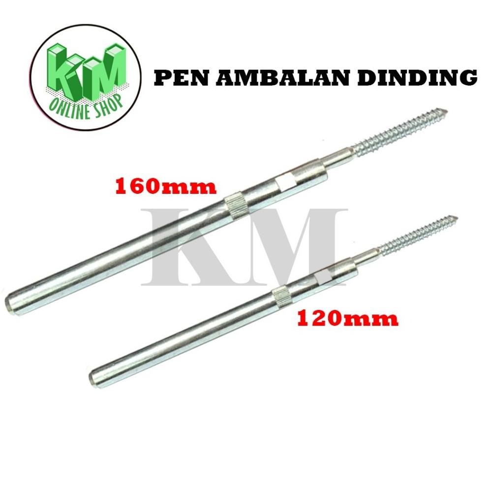 Pen Ambalan Fisher Viser Dinding 120 mm dan 160 mm