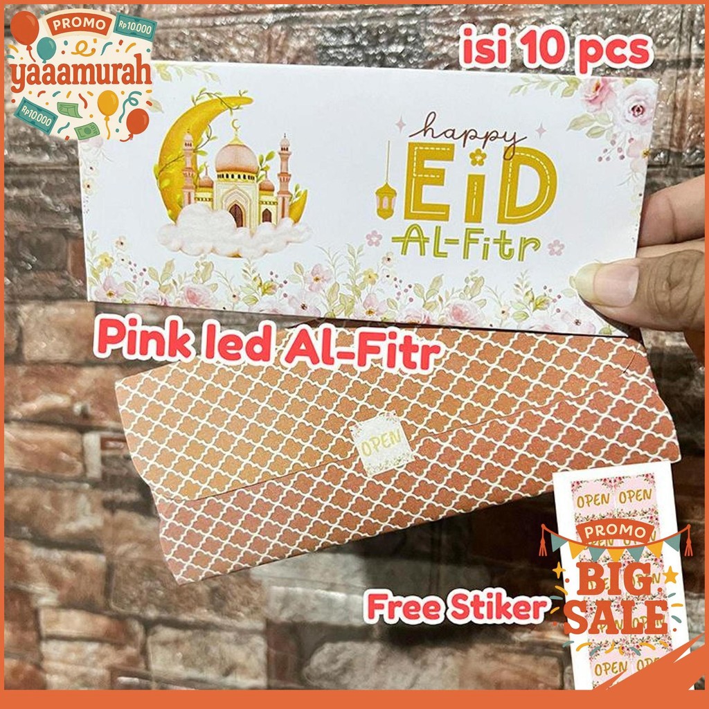 

AMPLOP LEBARAN AESTHETIC IDUL FITRI LEBARAN SUDAH SIAP PAKAI BARANG READY STOCK 1 PACK ISI 10PCS