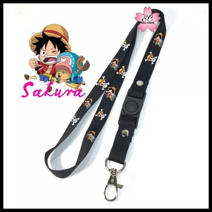 

TALI LANYARD ID CARD ANIME ONEPIECE LUFFY CHOPPER TENGKORAK GANTUNGAN KUNCI/GANTUNGAN HP MURAH BEST SELLER