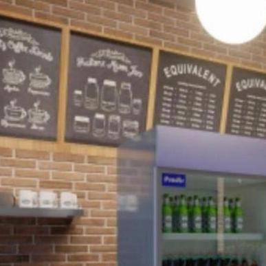 

papan menu cafe 4 baris Kualitas Original