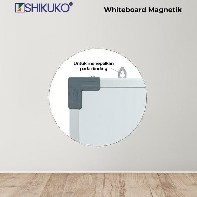 

Papan Tulis - Whiteboard Magnet 80 x120 Kualitas Original