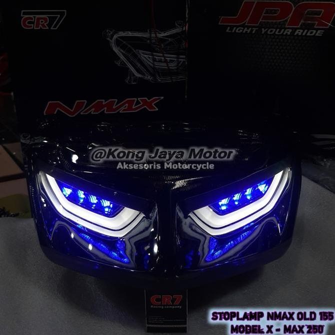 Stoplamp Nmax Old New Model Xmax Lampu Stoplamp Nmax Old, Lampu Belakang Nmax Old CR7 Kualitas Origi