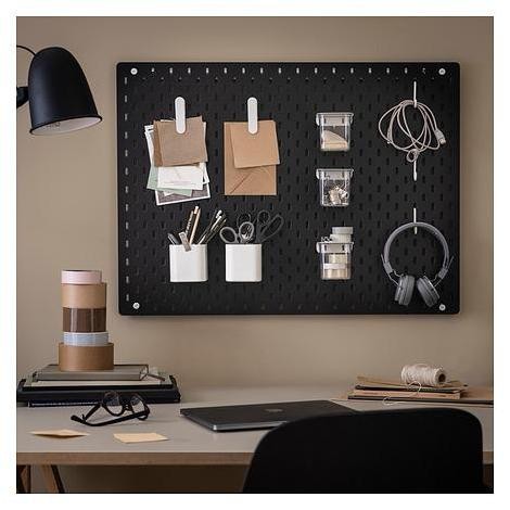 

Papan Berlubang Pegboard Tempel Dinding 76 x 56 cm Kualitas Original