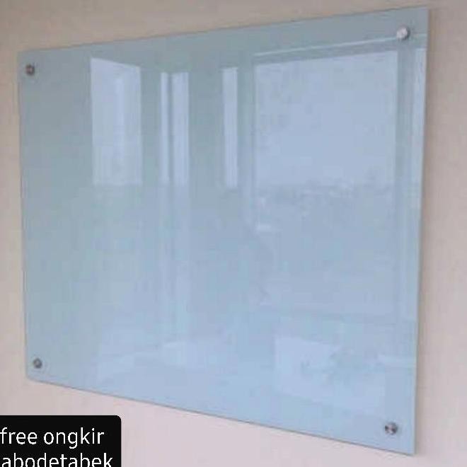 

glassboard 100 x 100 cm-nonmagnet Kualitas Original