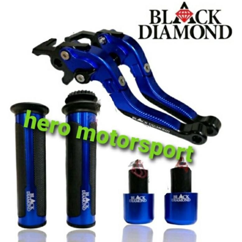 Handle Rem Handgrip Handfat Motor Pcx150-160/Adv150-160/ Stylo Vario160 Abs Paketan Blackdiamond Bes