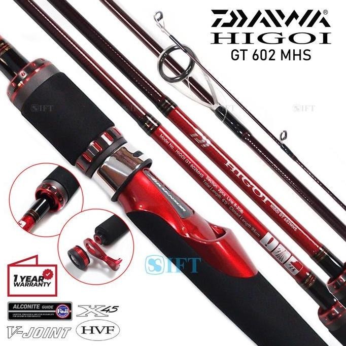 

Terlaris Joran Galatama Daiwa Higoi Gt | Fuji Guide + Seat [Free Jersey] 2021