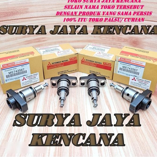 PLUNGER PLUNYER MITSUBISHI PS125 CANTER TURBO Kualitas Original