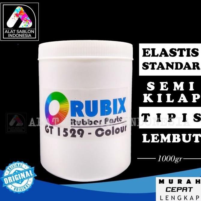 

TINTA SABLON RUBBER SEMI GLOSSY GT 1529 RUBIX COLOUR 25KG Kualitas Original