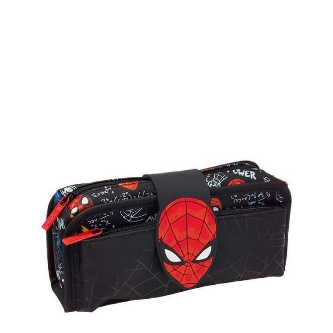 

Smiggle Spiderman Black Utility Pencil Case/Tempat Pensil Spider/kado Kualitas Original