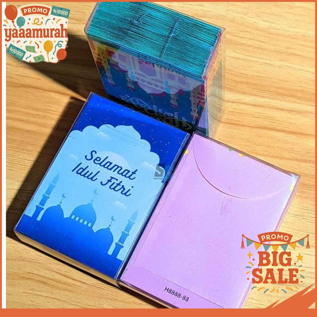 

2025 AMPLOP ISI 25PCS AMPLOP LEBARAN TEMPAT UANG KADO THR