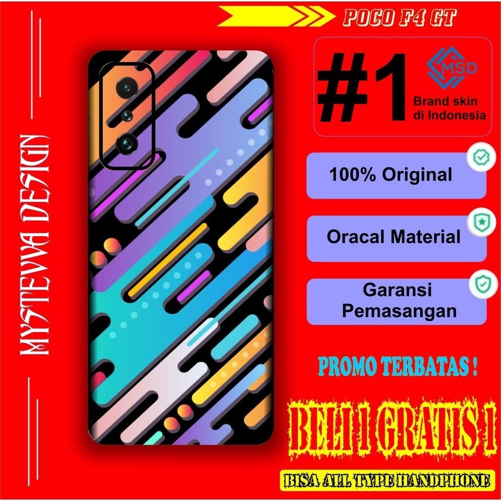 

Terlaris Presisi Poco F4 Gt Casing/Stiker Panel Vynil Bisa Custom Dan COD