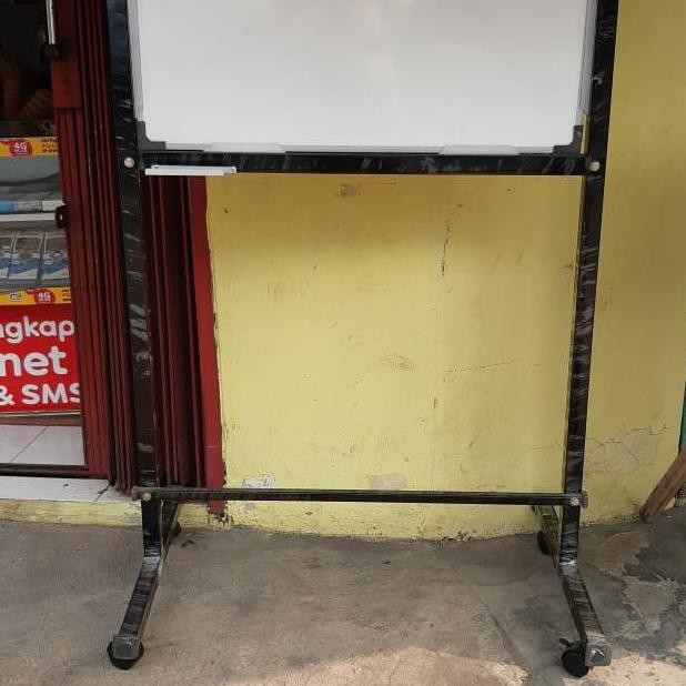 

whiteboard standing magnetik 60x90cm Kualitas Original
