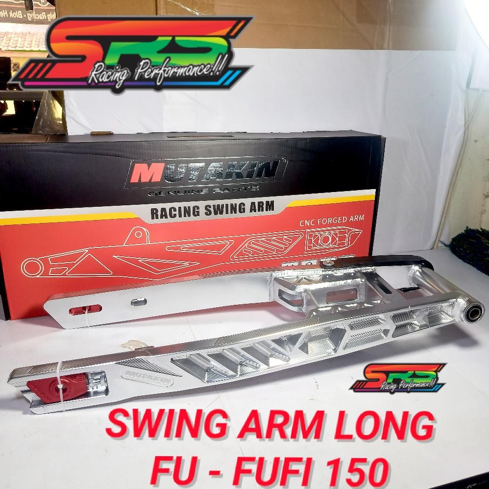 Swing Arm Long Satria FU 150 Fufi Fullbilled CNC MUTAKIN