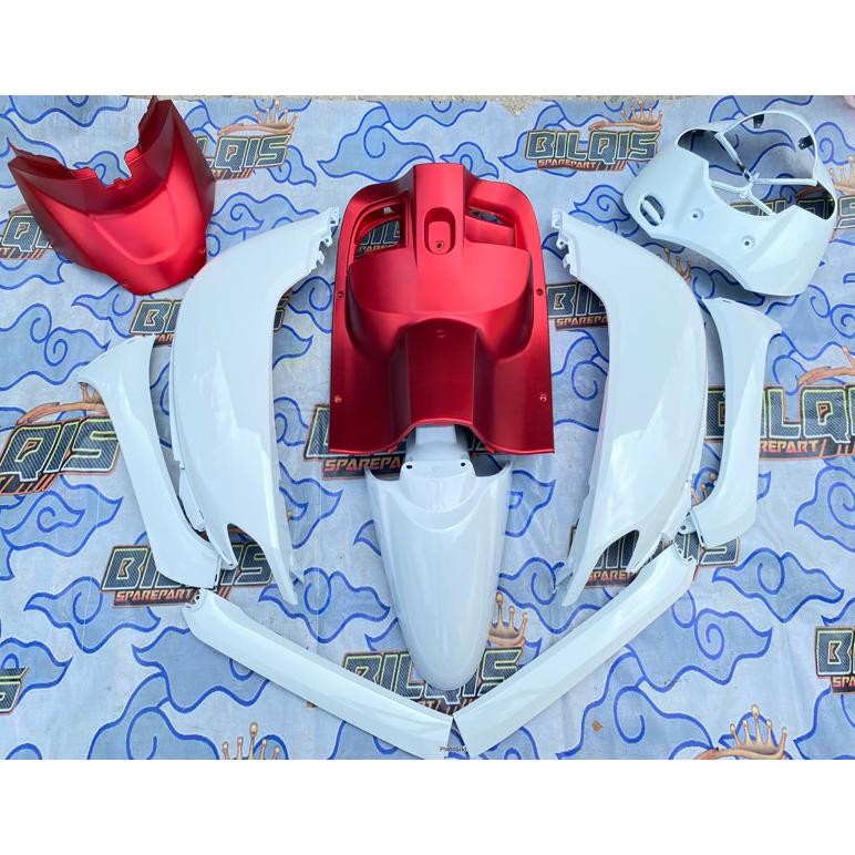 Body Scoopy 2018 Cover Full Set Body Halus Scoopy Fi Esp Tahun 2017 2018 2019 Warna Merah Putih