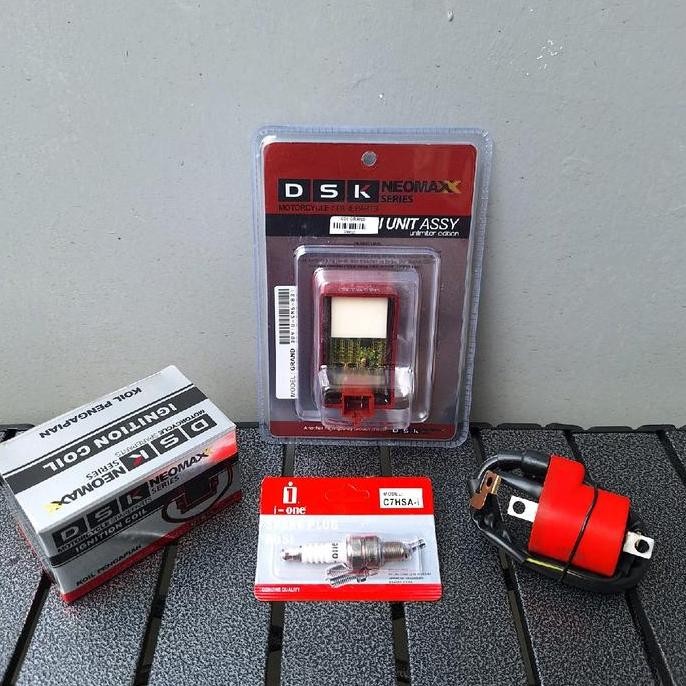 paket cdi koil busi grand supra x supra fit lama new revo 100 honda win racing tenaga motor bertamba