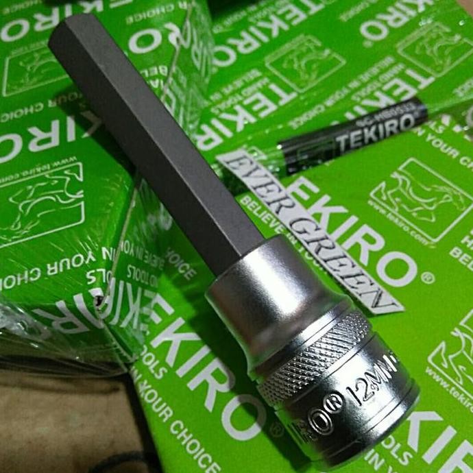 KUNCI Shock L biasa 12 mm TEKIRO Kunci Sok L 12 Mata Sok L 12 Baut cvt Murah