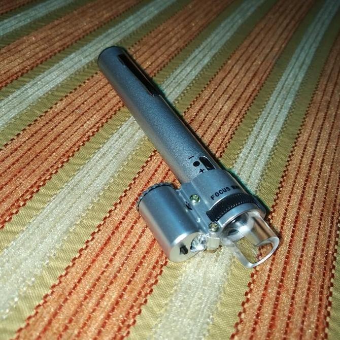 

Microscope Mikroskop Genggam Pena Pen. Kaca Pembesar 100x Kualitas Original