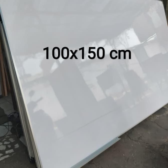 

Whiteboard 100x150 cm papan tulis kantor 150 x100 cm Kualitas Original
