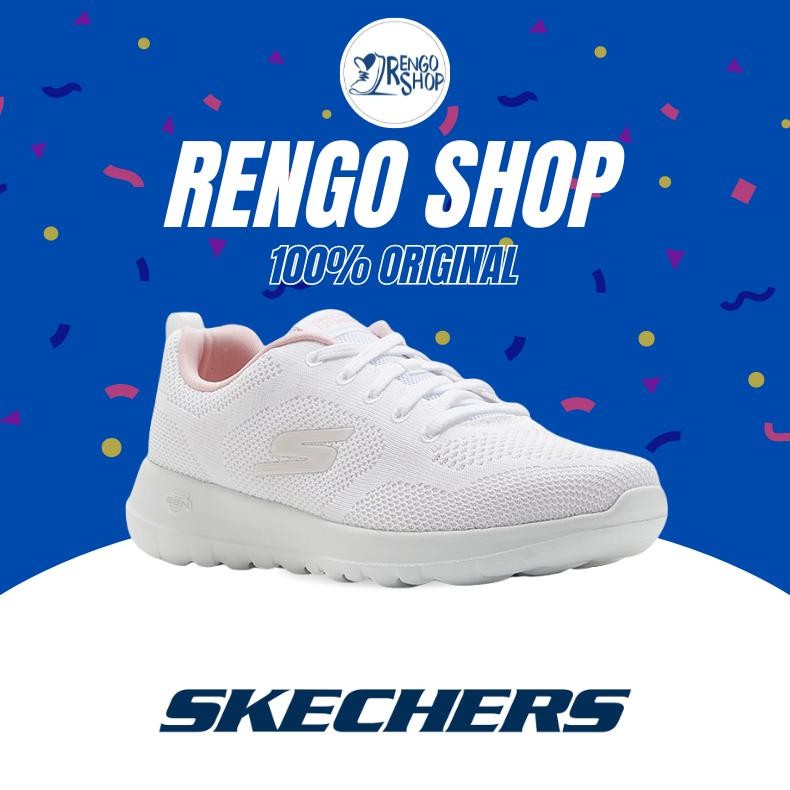 [Ori] Sepatu Sneakers Wanita Skechers Go Walk Joy 124640/WPK