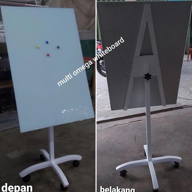 

glass flipchart 60 x 90 cm Kualitas Original