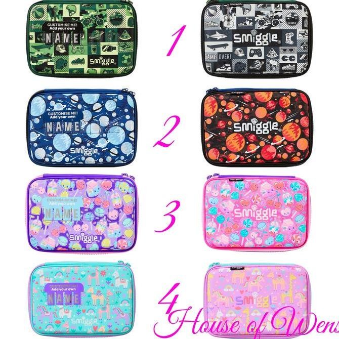 

SMIGGLE PRIME HARDTOP ID PENCIL CASE ORIGINAL - TEMPAT PENSIL Kualitas Original