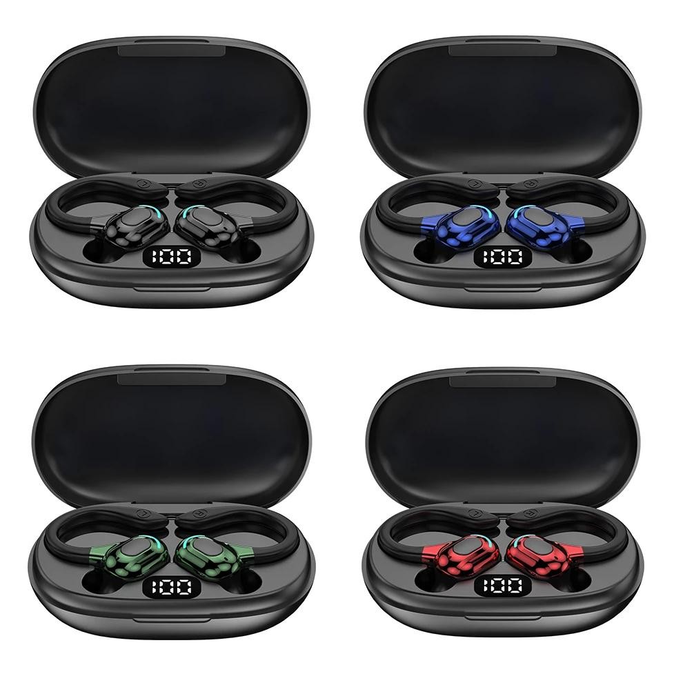 

BT 5.0 AI Language Translation Earbuds IPX 5 Waterproof Wireless Open-Ear Headphones Smart Translator Earbuds for Professionals