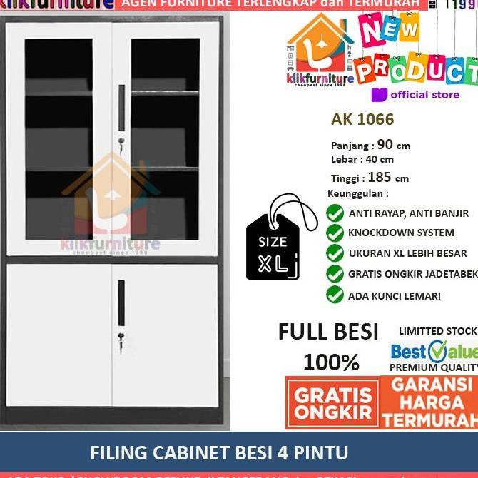 

Lebih Besar Lemari Arsip Besi Filing Cabinet Besi AK1066 Kualitas Original
