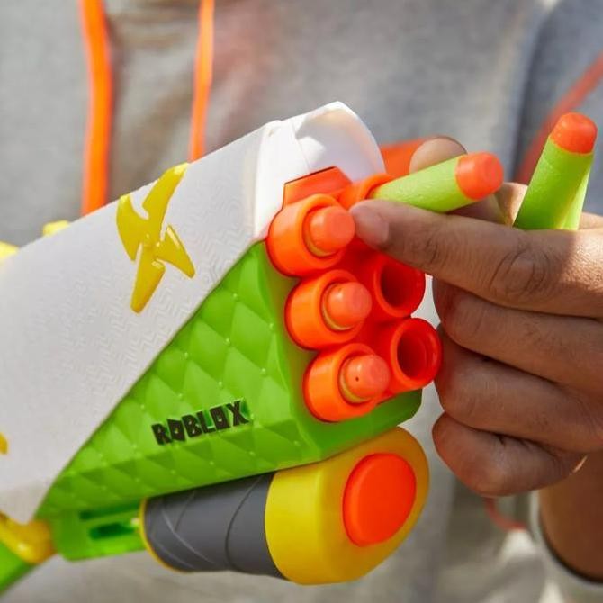 Nerf Roblox Ninja Legends: Shadow Sensei Dart Blaster Kualitas Original