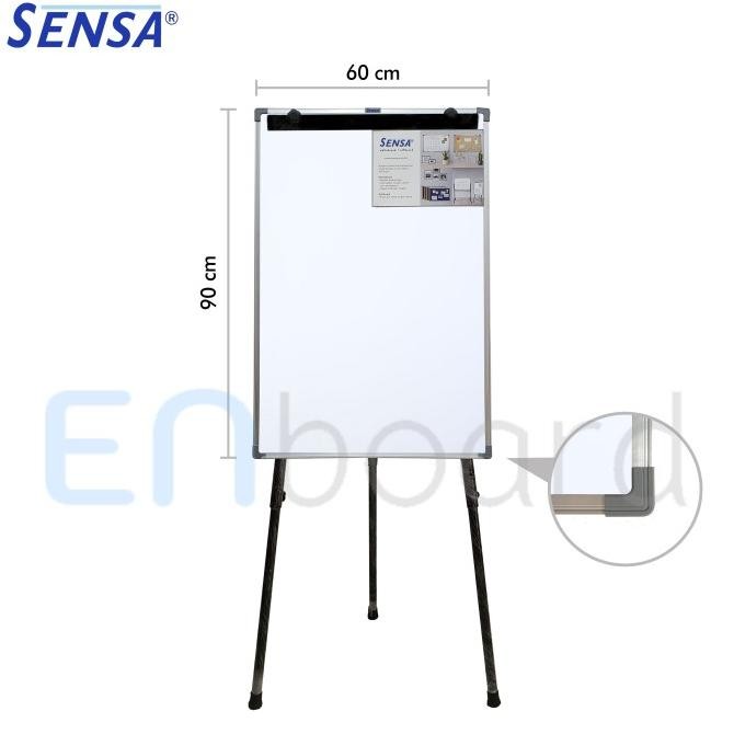 

Flip Chart / Flipchart / Papan Presentasi Sensa 60 x 90 cm Kualitas Original