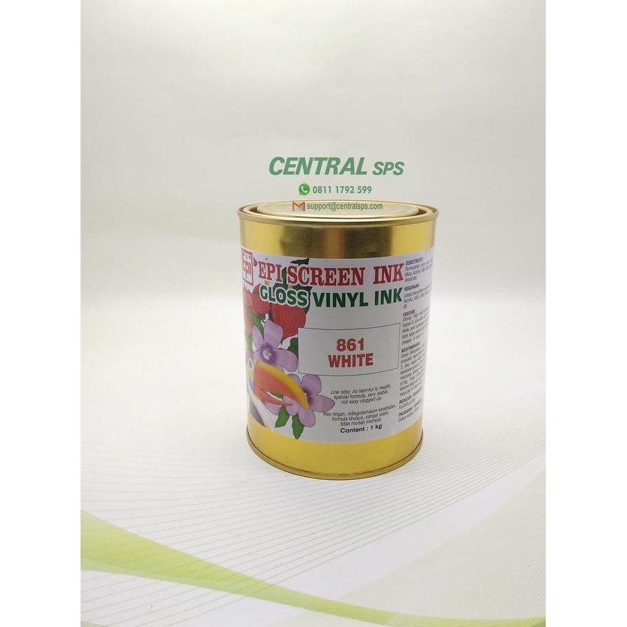 

Tinta Epi 861 white 1kg Kualitas Original