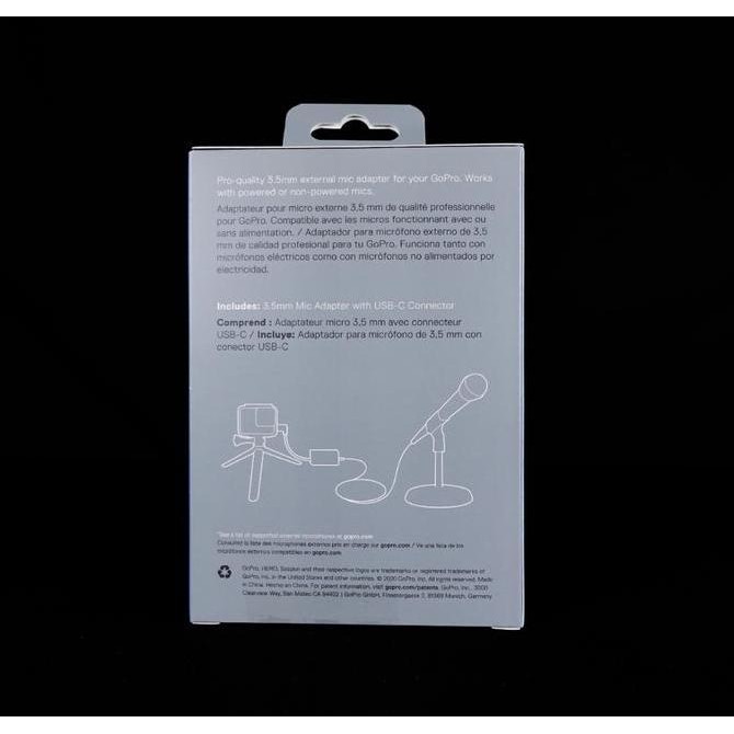 GoPro Adapter Mic PRO 3.5MM Mic Adapter GoPro Original Kualitas Original