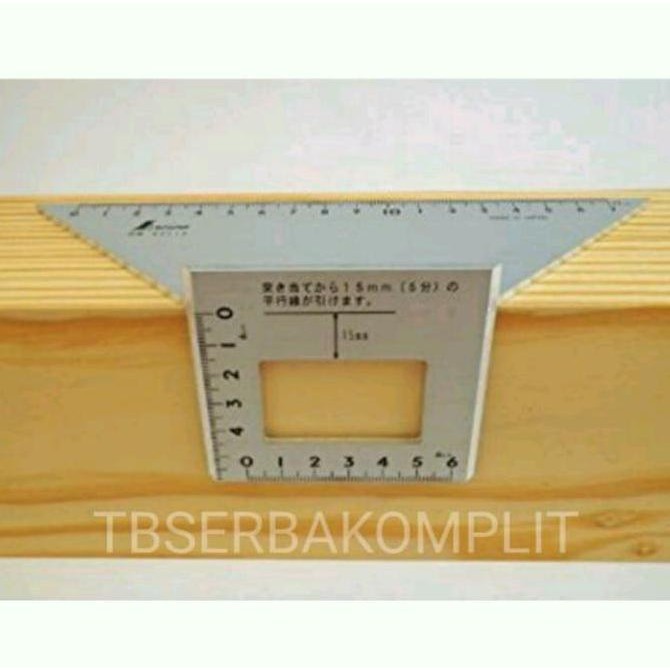 

Gambar garis Akurat ukur Arsitek Tukang penggaris busur Shinwa 62114 Kualitas Original