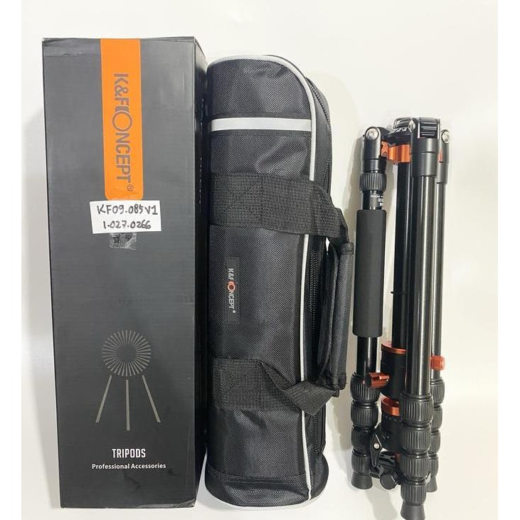 K&F KF Concept Tripod TM2515T1 10kg Load Flexible KF09.08V1 Kualitas Original