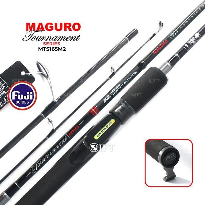 

Terlaris Joran Maguro Tournament Series | Full Fuji | Kolam Galatama Mas Bawal Lele Patin 165 180