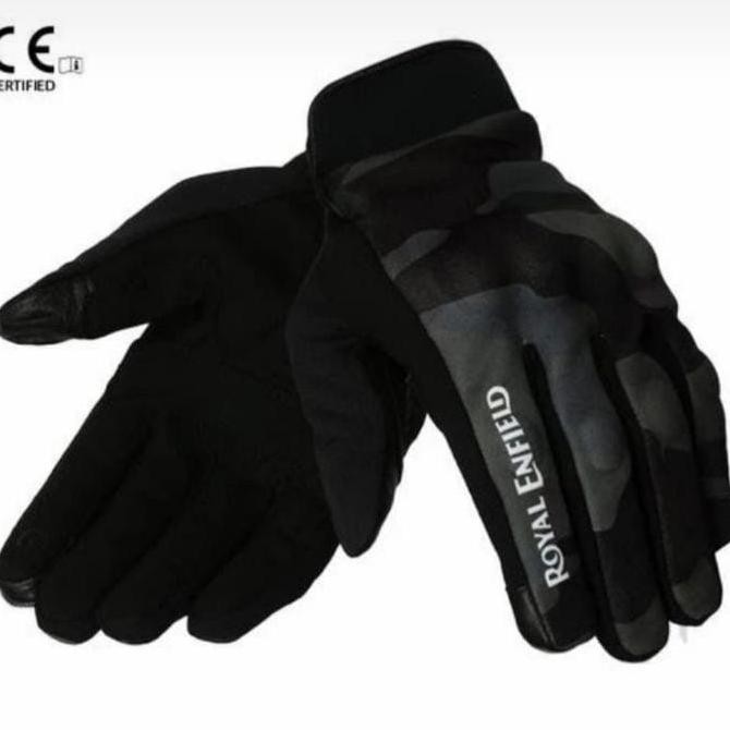 Sarung Tangan Glove Royal Enfield Enduro Camo Ori Kualitas Original