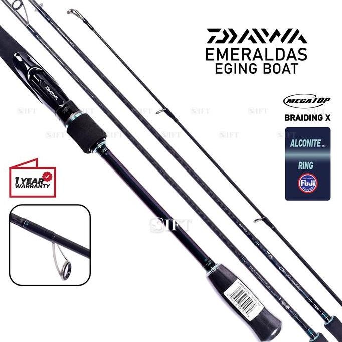 

Terlaris Joran Daiwa Emeraldas [2020] Eging Boat 66 72 M-S | Fuji Cumi Resmi